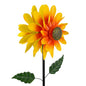 Viveta Sunflower Outdoor Wind Spinner, 4 Layers Metal Wind Spinners - color: Sunflower