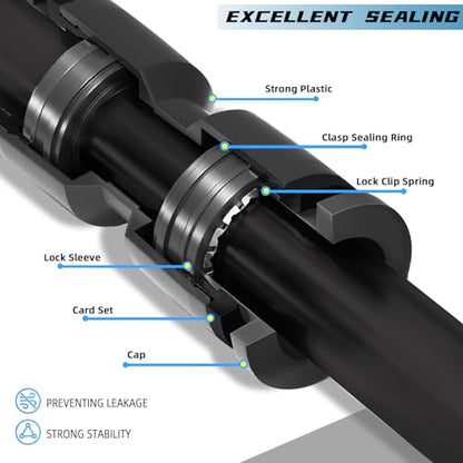 10PCS Push-to-Connect Drip Irrigation Emitters for 1/4 inch Irrigation Tubing, Two-Way Connection Adjustable Vortex Drip Emitters with Stake, Irrigation Dripper Sprinklers for Drip Irrigation System - size: 10PCS Two-Way Drip Irrigation Vortex Emitters