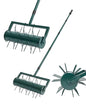 Rolling Lawn Aerator Tool with 39 Spike for Outdoor Lawn Yard Soil Garden