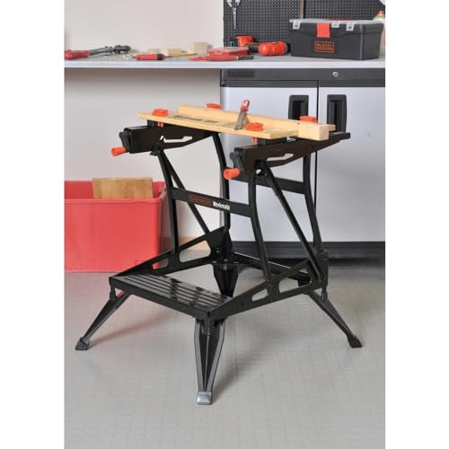 BLACK+DECKER Portable Work Bench and Vise (WM225-A)
