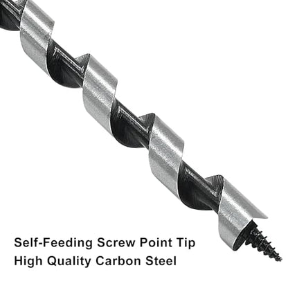Muretnze 3/4 Inch x 12 Inch Long Auger Drill Bit, Hex Shank 3/8 Inch - size: 3/4 Inch Diameter x 12 Inch Length