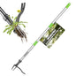 WORKPRO Weed Puller Tool with Long Adjustable Handle (33", 46")