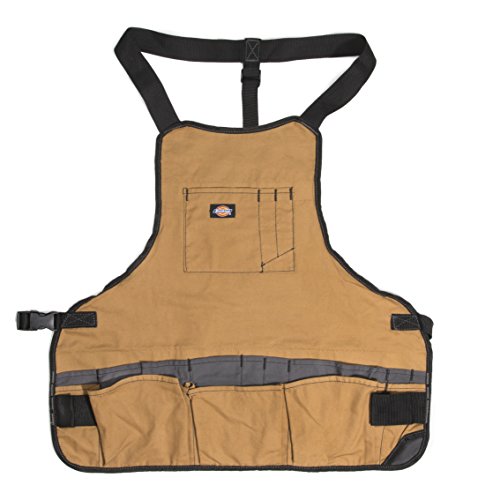 Dickies 16-Pocket Workshop Bib Apron - color: Tan, style: 1 Unit