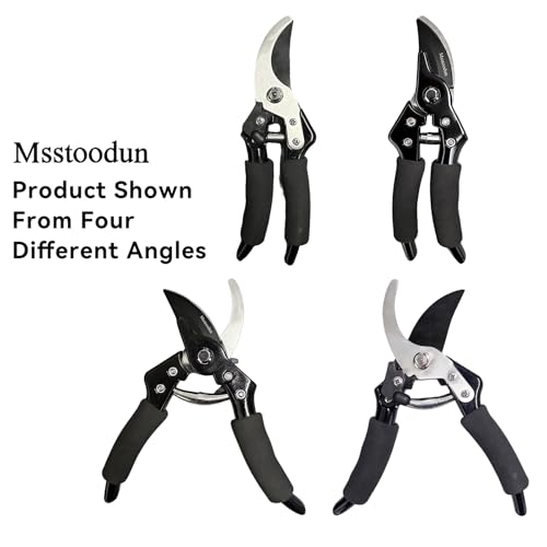 Garden Pruning Shears with Sharp SK5 Blade, Bypass Pruner with 5/8-Inch Cut Capacity, Plant Clippers for Roses, Shrubs & Small Branches - style: Classic