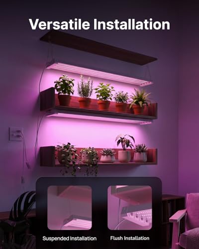 Sunco 4FT LED Grow Light, Full Spectrum, 80W, Super Bright - size: 1 Pack