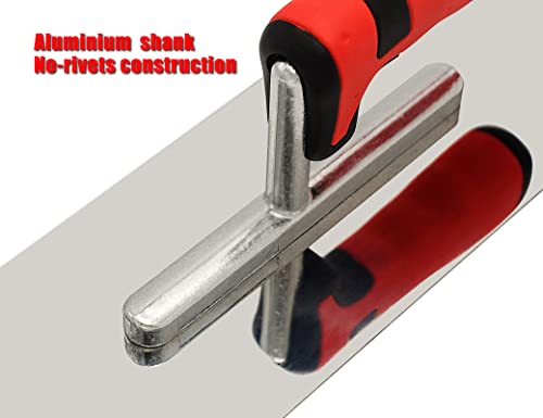 Stainless Steel Concrete Finishing Tools Set, Flat & Pool Trowel