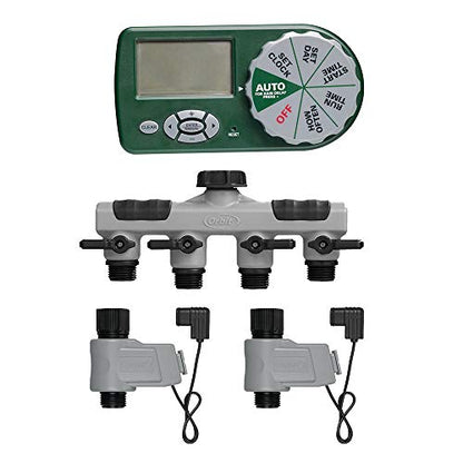 Orbit 2-Zone Automatic Yard Watering System with Hose Timer - 58911 - size: Standard Pack
