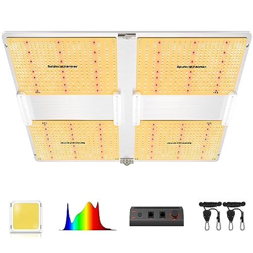 Spider Farmer SF7000 LED Grow Lights for Indoor Plants in 5x5 Grow Tent - size: 5x5