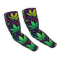 Marijuana Arm Sleeves Cannabis Weed Gardening Sleeves for Women Men - color: Marijuana 065