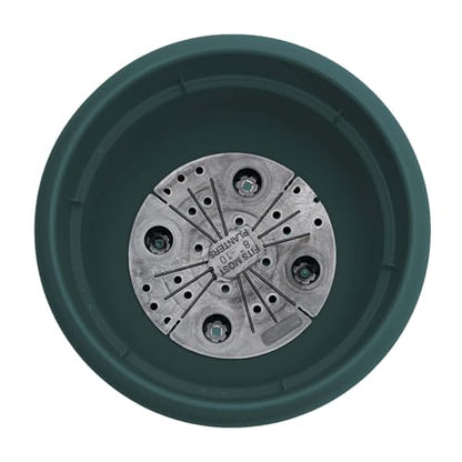 Bloem Ariana 20" Plastic Self-Watering Planter, Charleston Green, 2-Pack - color: Charleston, size: 20" (Pack of 2)