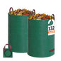 for 2 Pack-132 Gallon Reusable Yard Waste Bags Lawn and Leaf Bags - size: 1 Count (Pack of 2)
