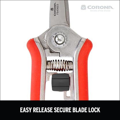Corona Tools FS43623 Yard Essentials Mini Floral Snips, Red - size: Floral Snips