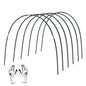 Gardzen Garden Hoops for Raised Beds - size: 5.7 ft x 6pcs
