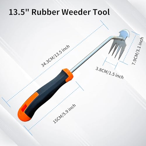 Weed Remover Tool,2026 New Weeding Tools Gardening,Weed Puller Tool with Long Handle (Mixed Color 3PCS)