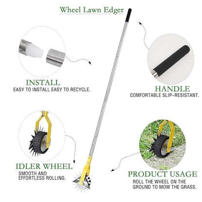 YEELOR Wheel Rotary Edger - color: yellow