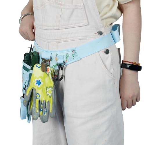 KUNN Garden Tool Pouch Apron with Pockets for Gardening,Florists,Carpenter,Construction
