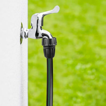 Gardrip 3/4 Inch Female Pipe Thread to 1/2 Inch Drip Irrigation Tubing Adapter: 6 Pieces 1/2 In. Barbed Drip Line x 3/4 In. Faucet PVC Adapter Connect 3/4" FHT Faucet Garden Hose - size: 3/4" to 1/2" Faucet Adapter-6P