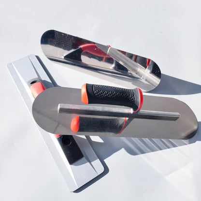 3 Pack Concrete Hand Tool Set, Magnesium Hand Float,Pool & Finishing Trowel - size: 3pcs