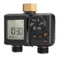 Sprinkler Timer 2 Zone,Water Timer for Garden Hose with Lithium Battery Hose Timers with Brass Inlet, Delay/Manual/Automatic Sprinkler Controller for Yard, Lawn,Garden IPX6 Waterproof