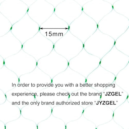 Bird Netting for Garden, 13 x 33Ft Anti Bird Net with 50 Ties and 20 Tacks