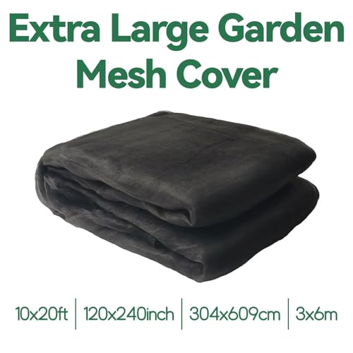 10x20ft Garden Netting, 60 Mesh Plant Protection Screen