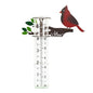 La Crosse 704-4612 5-inch Capacity Metal Cardinal Rain Gauge