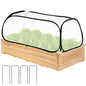 Garden Covers for Raised Beds, 45"X22"X16", Freeze Protection - size: 1Pack