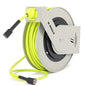 MINGLE Retractable Pressure Washer Hose Reel, 1/4" × 100ft - size: 100 FT