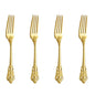 KEAWELL Luxury 4-Piece 5.9-Inch 18/10 Appetizer Forks (Gold) - color: Gold