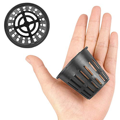 40PCS Net Pots Cups for Hydroponics 3inX20 2inX20