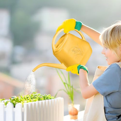 Plant Watering Can - 1/2 Gallon - Orange - color: Orange