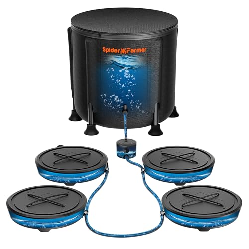 Spider Farmer 4 Pot Gravity-Fed Self Watering System, Automatic Watering
