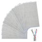 Pangda 200 Pcs Copper Fabric Strips with Conductive Adhesive
