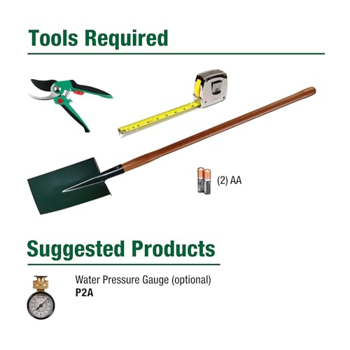 Rain Bird 32ETI DIY Install In-Ground Automatic Sprinkler Kit - style: Automatic Sprinkler System Kit w/ Timer