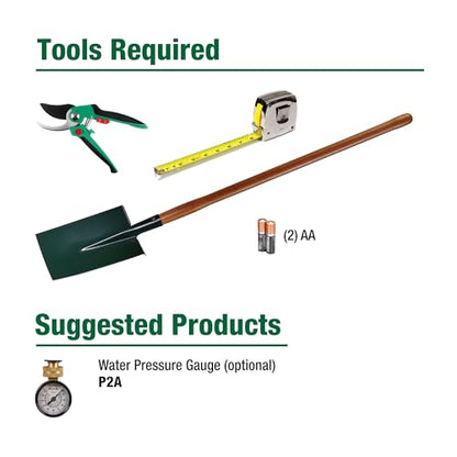 Rain Bird 32ETI DIY Install In-Ground Automatic Sprinkler Kit - style: Automatic Sprinkler System Kit w/ Timer