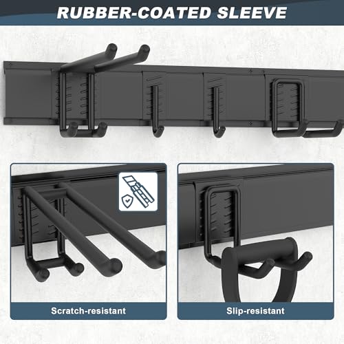 Ultrawall Wall Mounted Garage Tool Organizer, Garden Tool Organization