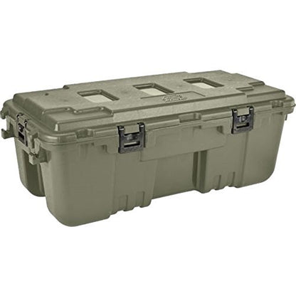 Plano Storage Trunk - 108 Quart w/ Wheels (1819) - Hunter Green - color: Hunter Green, style: Large - 1 pack