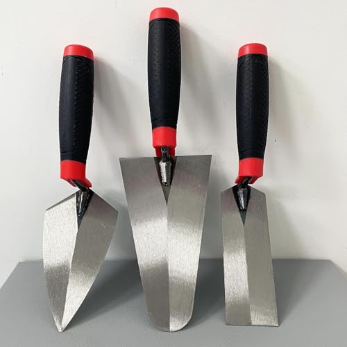 Masonry Tools 3pcs/Set, Bricklaying Hand Tools - size: Masonry Tool 3 Pcs