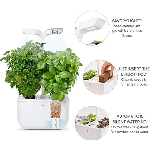 Veritable Exky Classic Indoor Garden, Arctic White