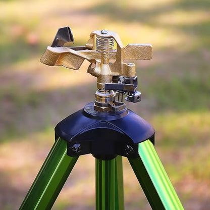 Triumpeek Impact Sprinkler on Tripod Base with Stakes, 1 Count