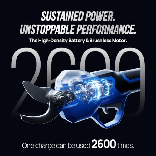 Wild Badger Power 20V Cordless Electric Pruning Shears, 1.06-In Kit