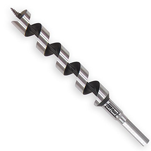 IVY Classic 46216 1 x 7-1/2-Inch Power Auger, High-Carbon Steel, 1/Tube - size: 1" Diameter, style: 7-1/2" Length