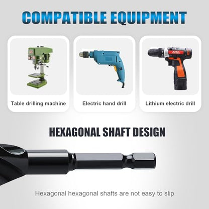 7/8" x 24" Auger Drill Bit for Soft and Hard Wood,Hex Shank - size: 7/8", style: 24"