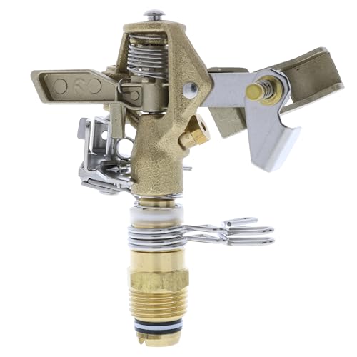 AQUALINE 1/2"" Adjustable Circle Impact Sprinkler - Nozzle : 9/64"" - size: Nozzle 9/64"