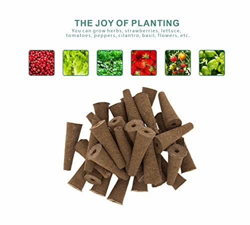 Grow Sponges 100 Pack, Hydroponics Sponge Compatible with Aerogarden, iDOO