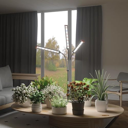 Grow Light for Indoor Plants,5000K Full Spectrum Growing Plant Lamp - size: 150Watts