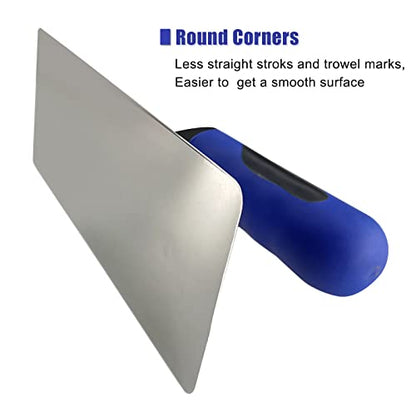 Venetian Plaster Trowel Set 2 PC, Hand Tools for Paint Plastering Finishing