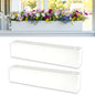 LaLaGreen Wall Planters for Outdoor Plants (30in, 2 Pack) Window Flower Pot - size: 36" x 2 Pack