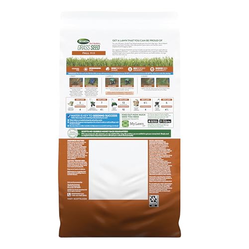 Scotts Turf Builder Grass Seed Fall Mix, 5.6 lbs. - size: 5.6 lb