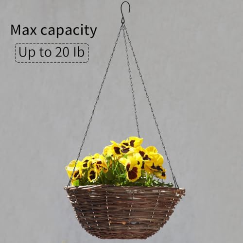 4PCS 20In Hanging Basket Chains, Chains for Hanging Baskets, Hanging Plant
